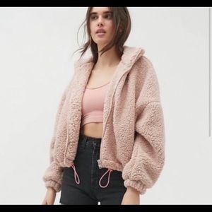 Urban outfitters teddy jacket | NEW